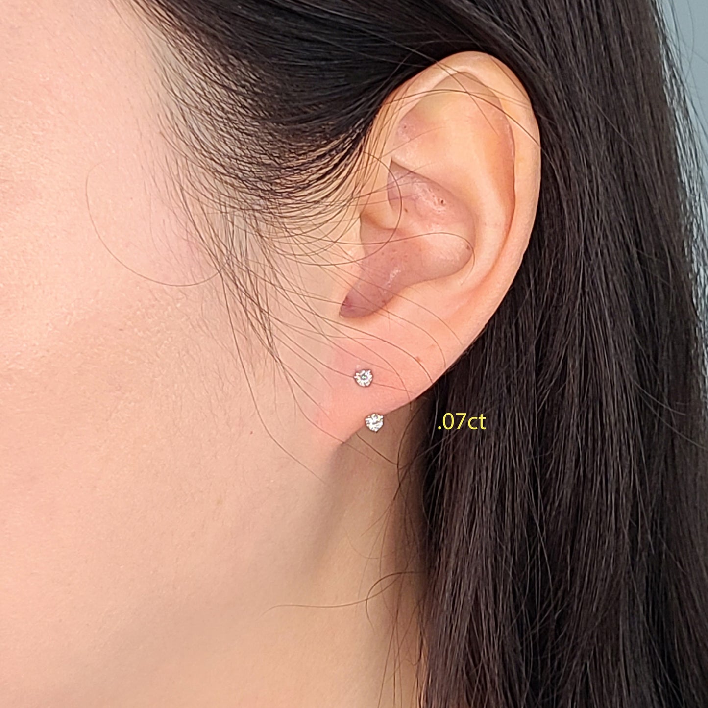 Natural Diamond Jacket Earring/Three Prong Set Diamond Earring/Ear Jacket Earring/Jacket earring only/Diamond Jacket Single or Pair Earrings