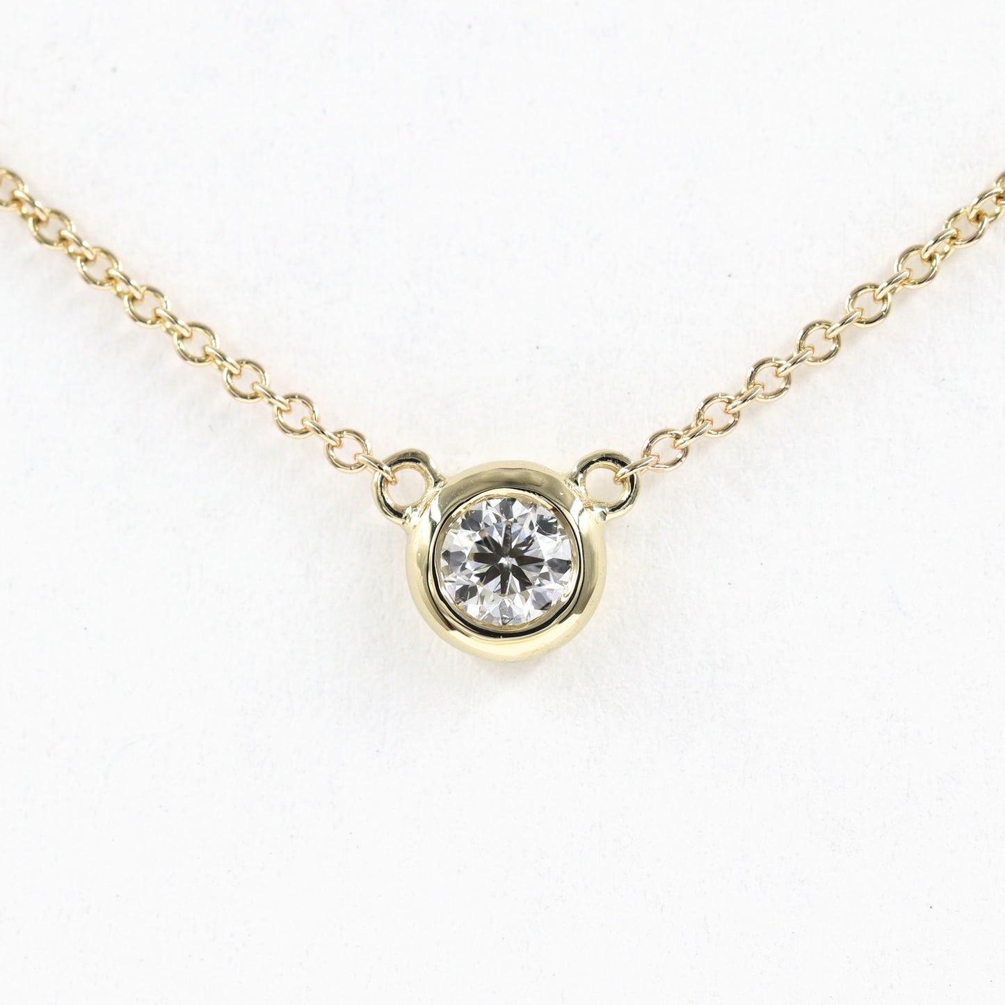 0.1~0.3ct Diamond Solitaire Necklace / Diamond Solitaire Necklace / Anniversary Necklace / Minimalist Necklace / Gift for her