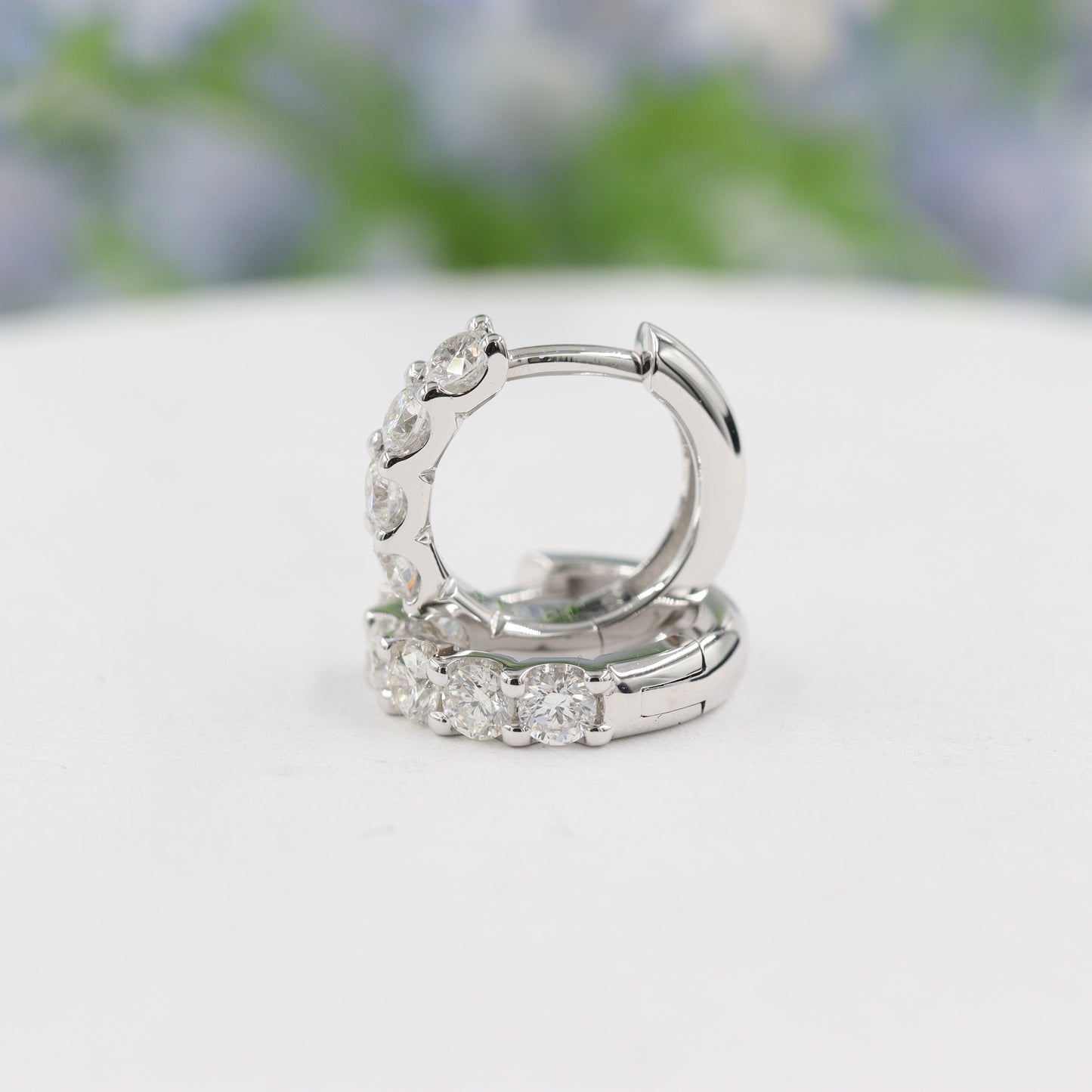 Sean's handmade custom order ( Hoop Earrings )