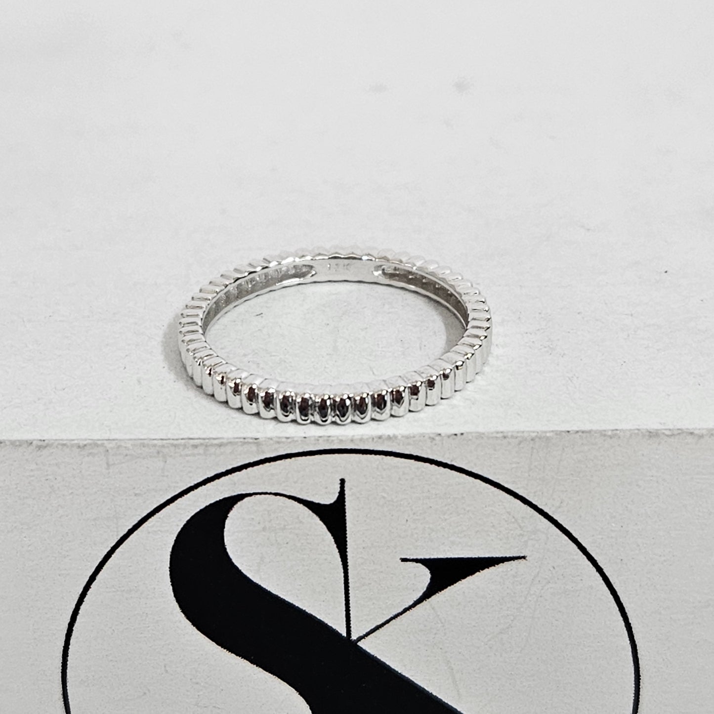 14k Gold Band 2.1mm/ Gold Band/ Promise Ring/ Simple Everyday Ring/ Flat Gold Band/Stacking ring/Anniversary Gift