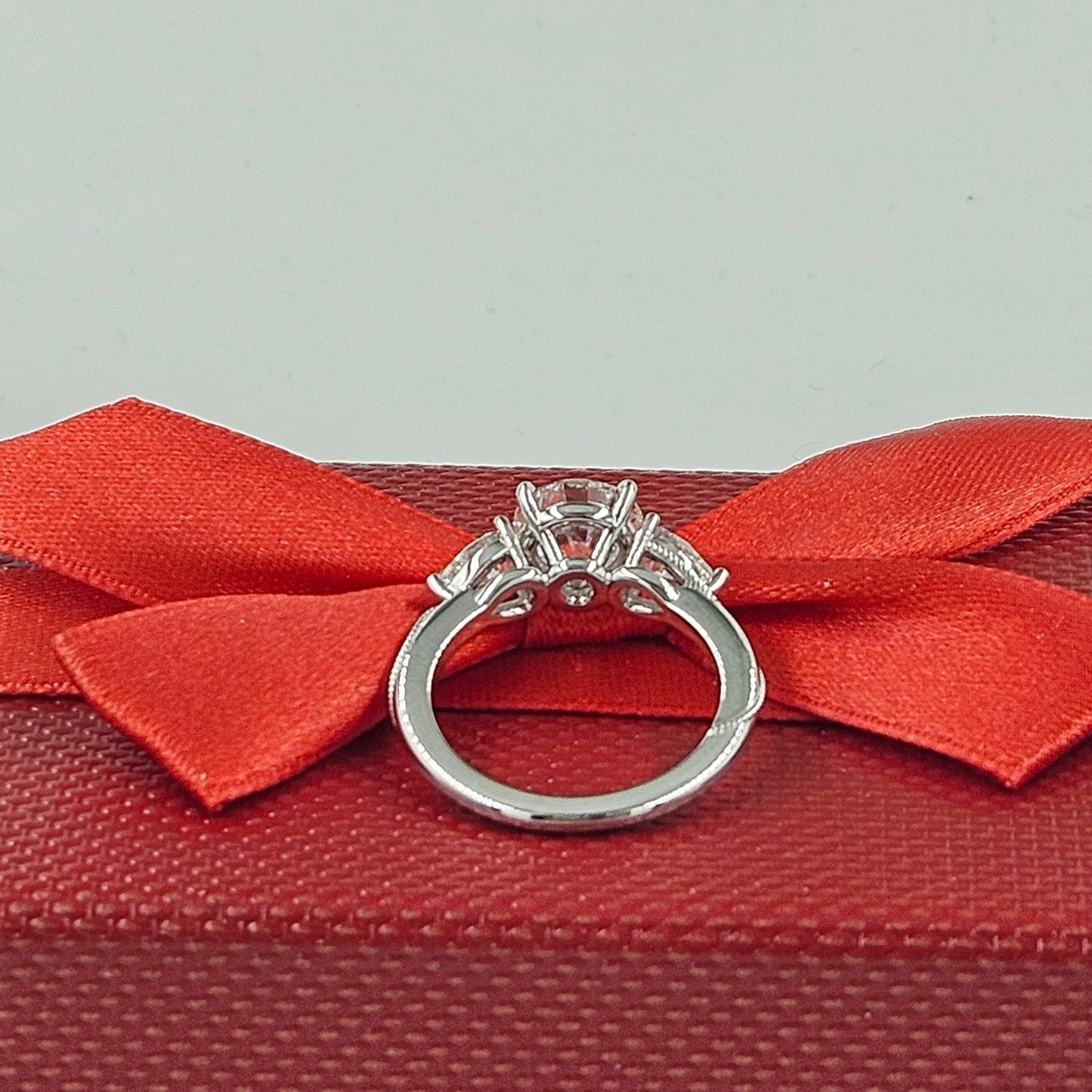 2.4ct Diamond Engagement Ring /14K,18K gold  Stackable 1.8ct IGI Certified Lab Grown Diamond  Engagement Ring / Anniversary gift