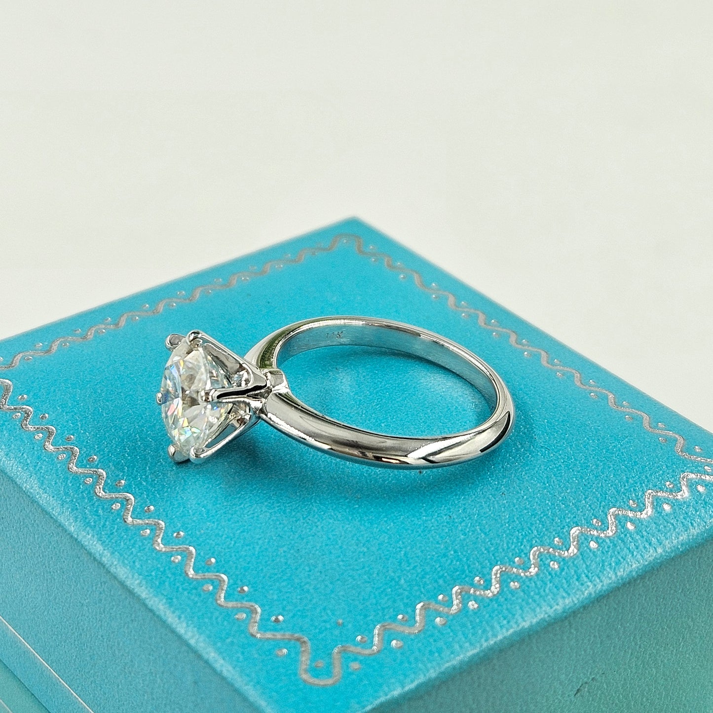 6 Prong Anniversary Ring /2.5ct  IGI Certified  Lab Diamond Brilliant Solitaire Ring/ Round Diamond Ring/Anniversary gift