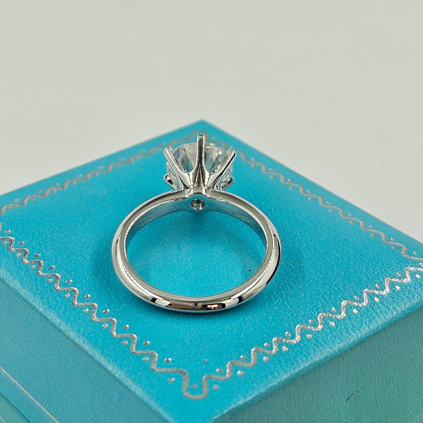 6 Prong Anniversary Ring /2.5ct  IGI Certified  Lab Diamond Brilliant Solitaire Ring/ Round Diamond Ring/Anniversary gift