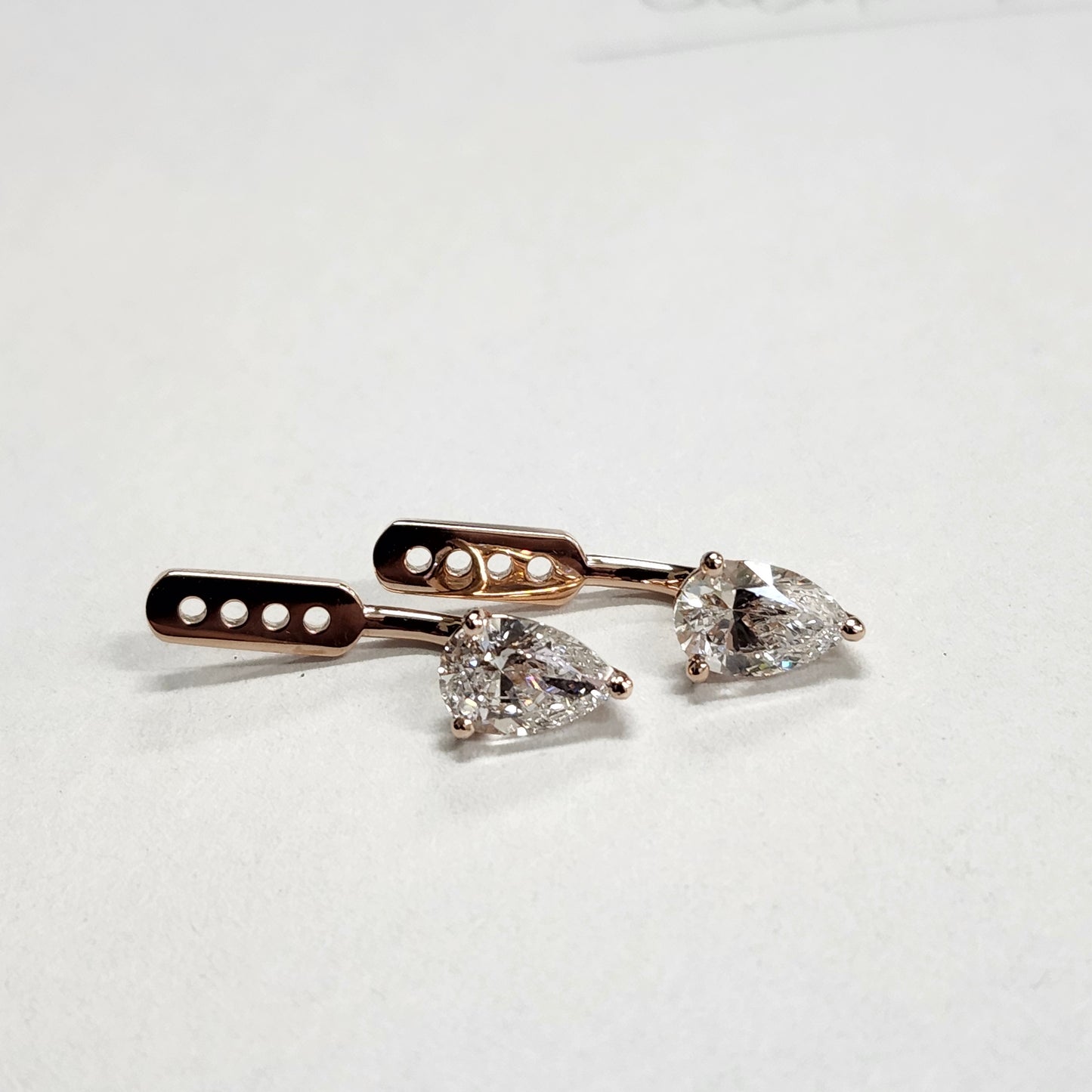 Sean's handmade custom order ( Jacket Earrings )
