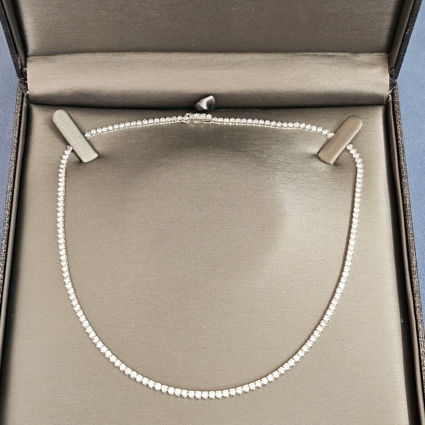 Sean's handmade custom order ( Tennis Necklace )