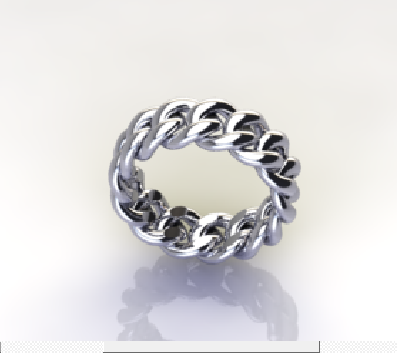 Sean's handmade custom order ( platinum Band, Ring )