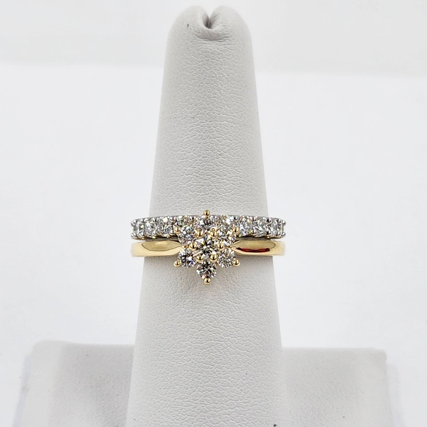 Sean's handmade custom order ( Natural Diamond  Rings )
