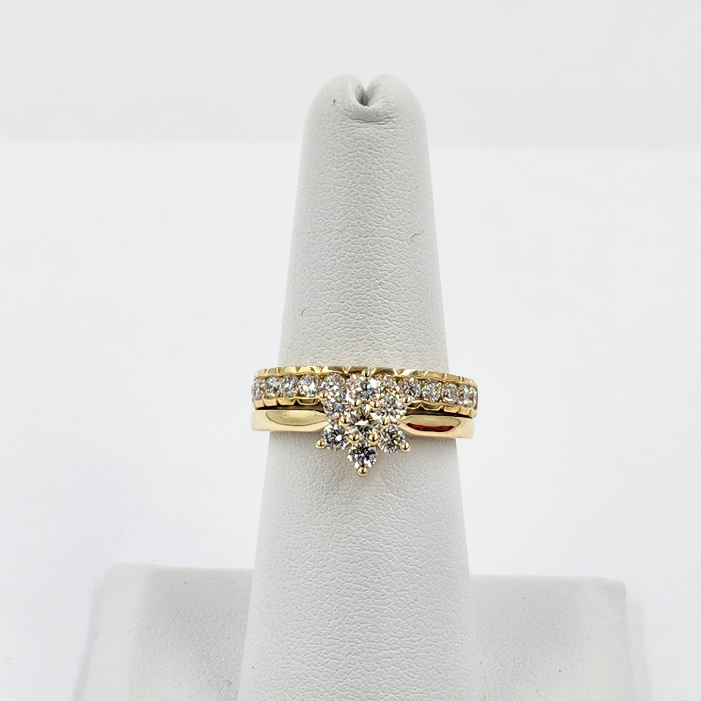 Sean's handmade custom order ( Natural Diamond  Rings )