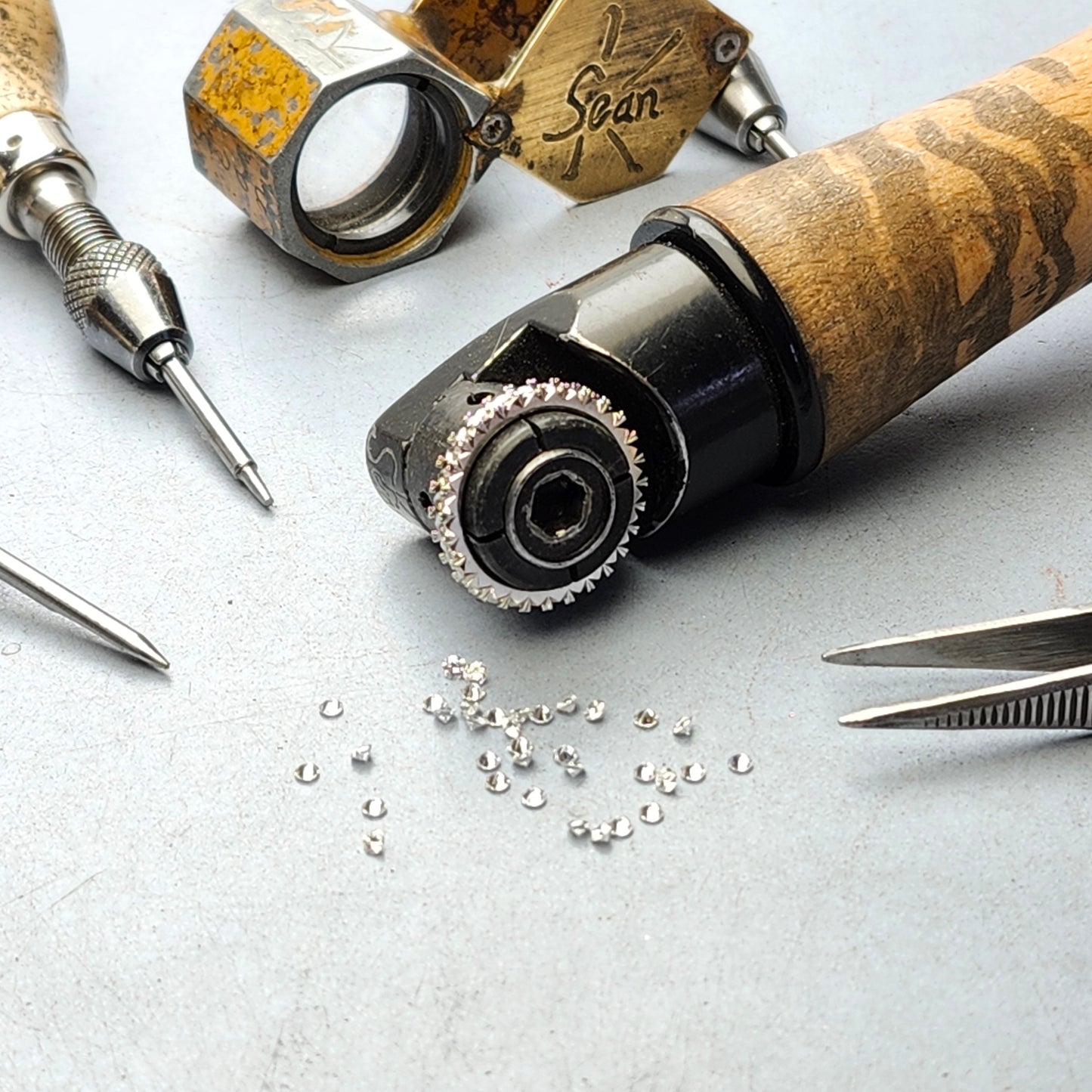 Full Eternity French Pave Diamond Wedding Width 2.5mm Band / 14K gold Stackable Full Eternity Lab Grown Diamond Ring / Anniversary Gift