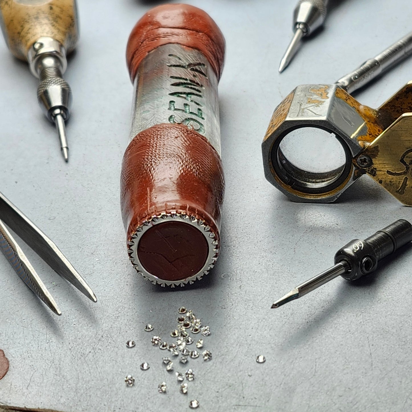 Full Eternity French Pave Diamond Wedding Width 2.5mm Band / 14K gold Stackable Full Eternity Lab Grown Diamond Ring / Anniversary Gift