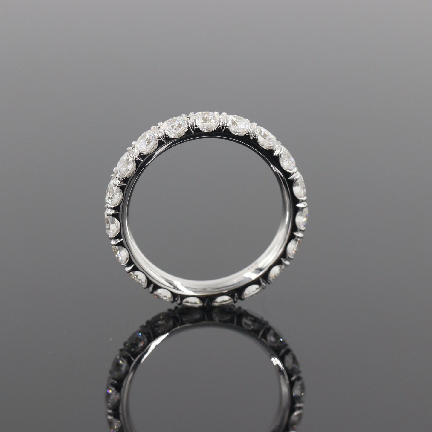 Sean's handmade custom order ( Full Eternity Diamond Ring)