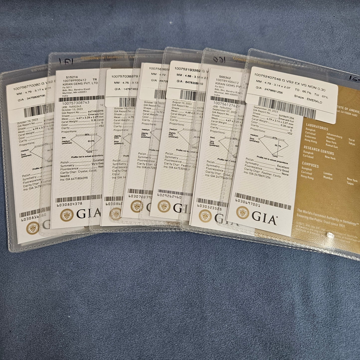 Sean's handmade custom order ( Emerald Cut Diamond Ring)