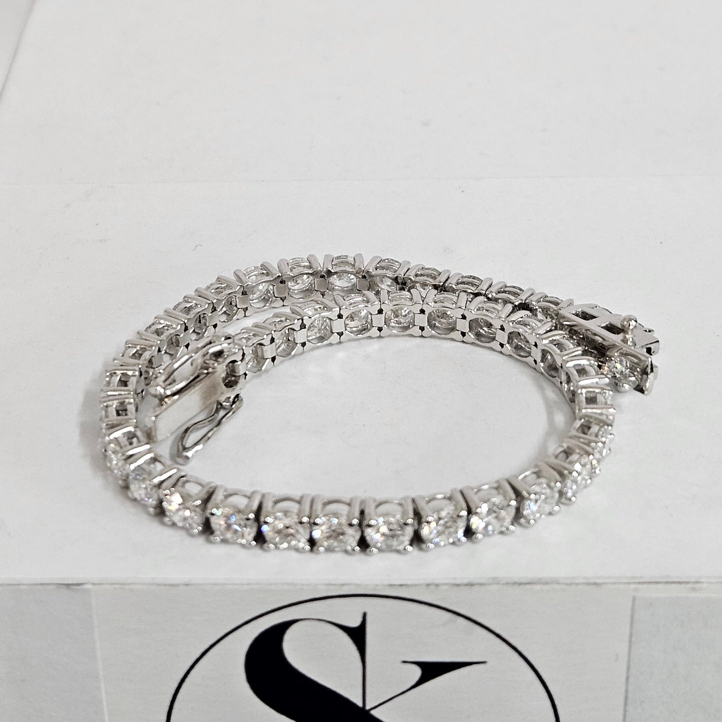 Lab Grown 9.7ct Diamond Tennis Bracelet / Diamond Tennis Bracelet/ Diamond Engagement Bracelet/Anniversary gift