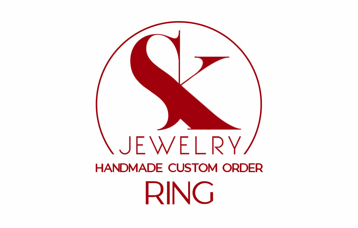 Sean's handmade custom order (Full Eternity Heart Shaped Diamond Ring)