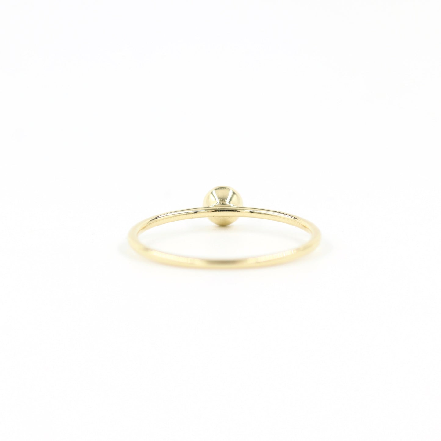Round .07ctDiamond Bezel Ring/Simple Stack Ring/Stack Diamond Ring Natural Single Diamond Ring/Round Bezel Dainty Ring/Gift for her