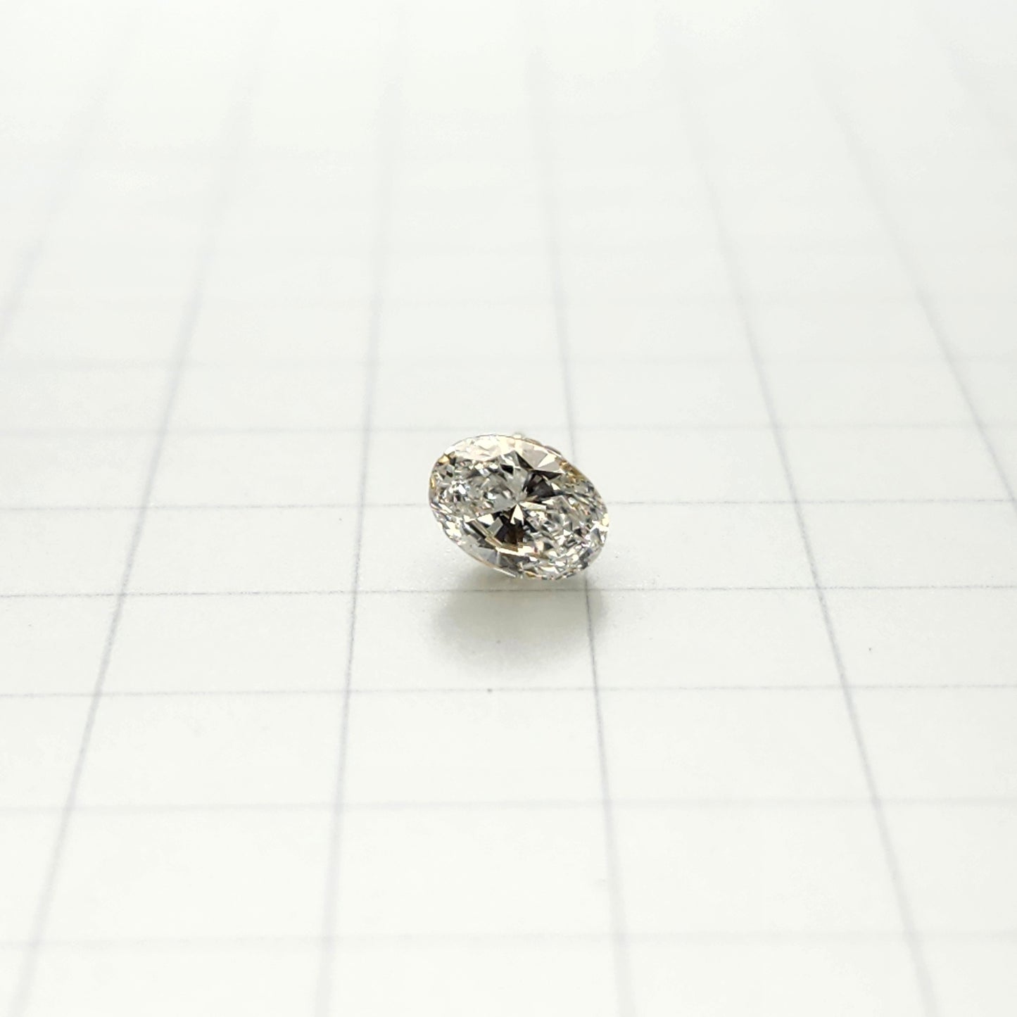 Solitaire OVal Lab Diamond Invisible Set Earring/ Diamond 1ct Solitaire Single or Pair Earring/ Minimalist Earring/Anniversary Gift