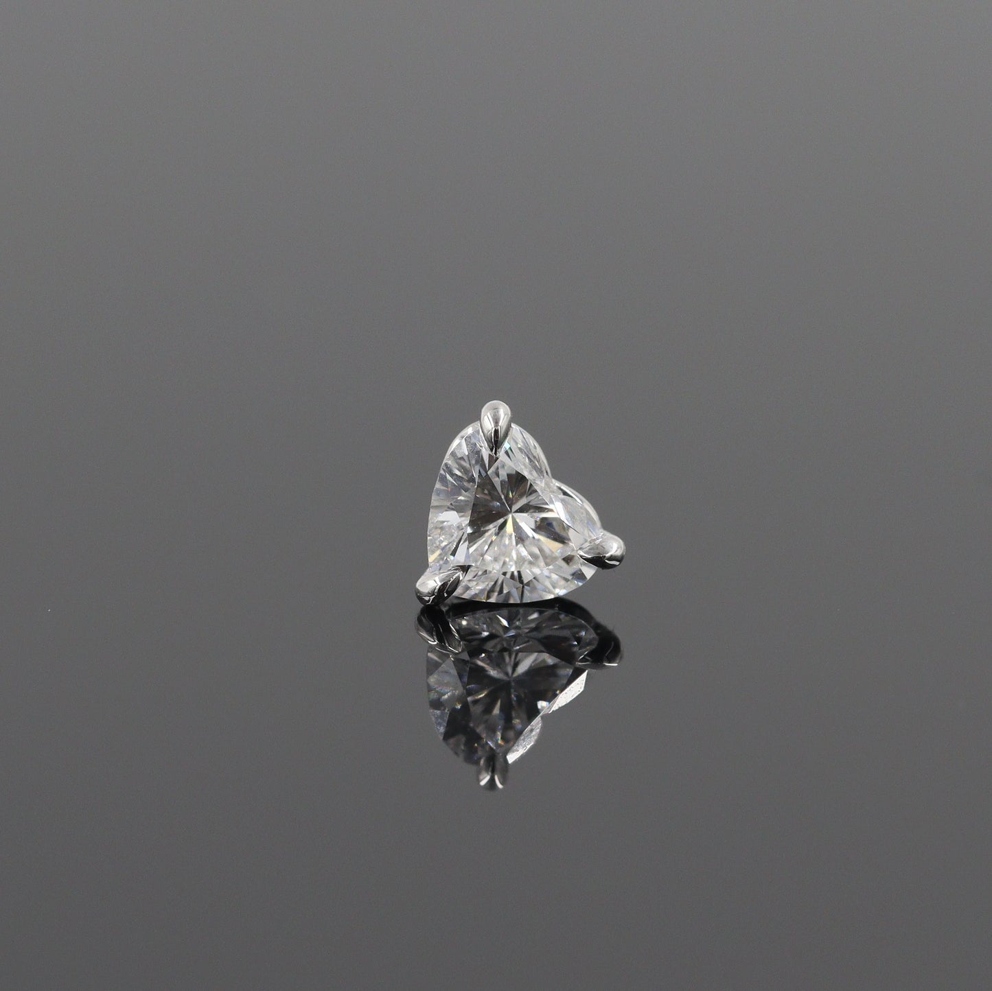 Stunning Heart Shape Earrings Studs/Total 1ct,2ct Lab Grown Diamond stud Earrings/ 4k gold,18K gold Solid  Lab Diamond Stud/Anniversary gift