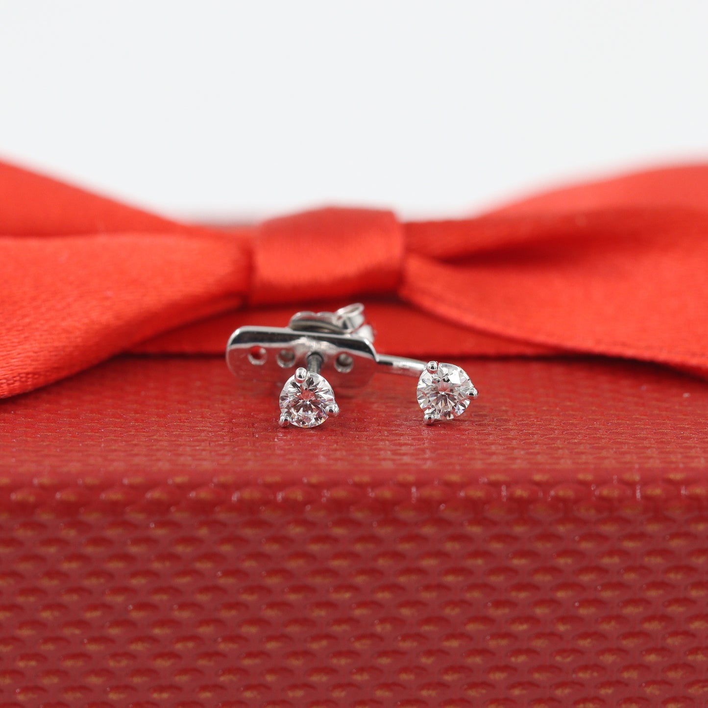 Natural Diamond Jacket Earring/Three Prong Set Diamond Earring/Ear Jacket Earring/Jacket earring only/Diamond Jacket Single or Pair Earrings