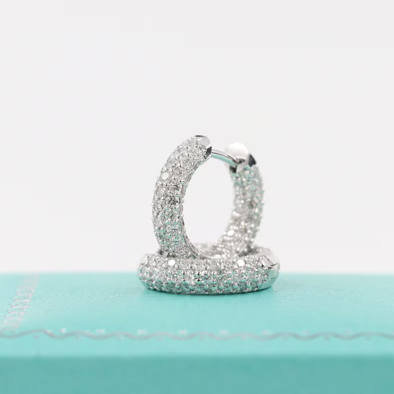 Sean's handmade custom order ( Hoop Earrings )