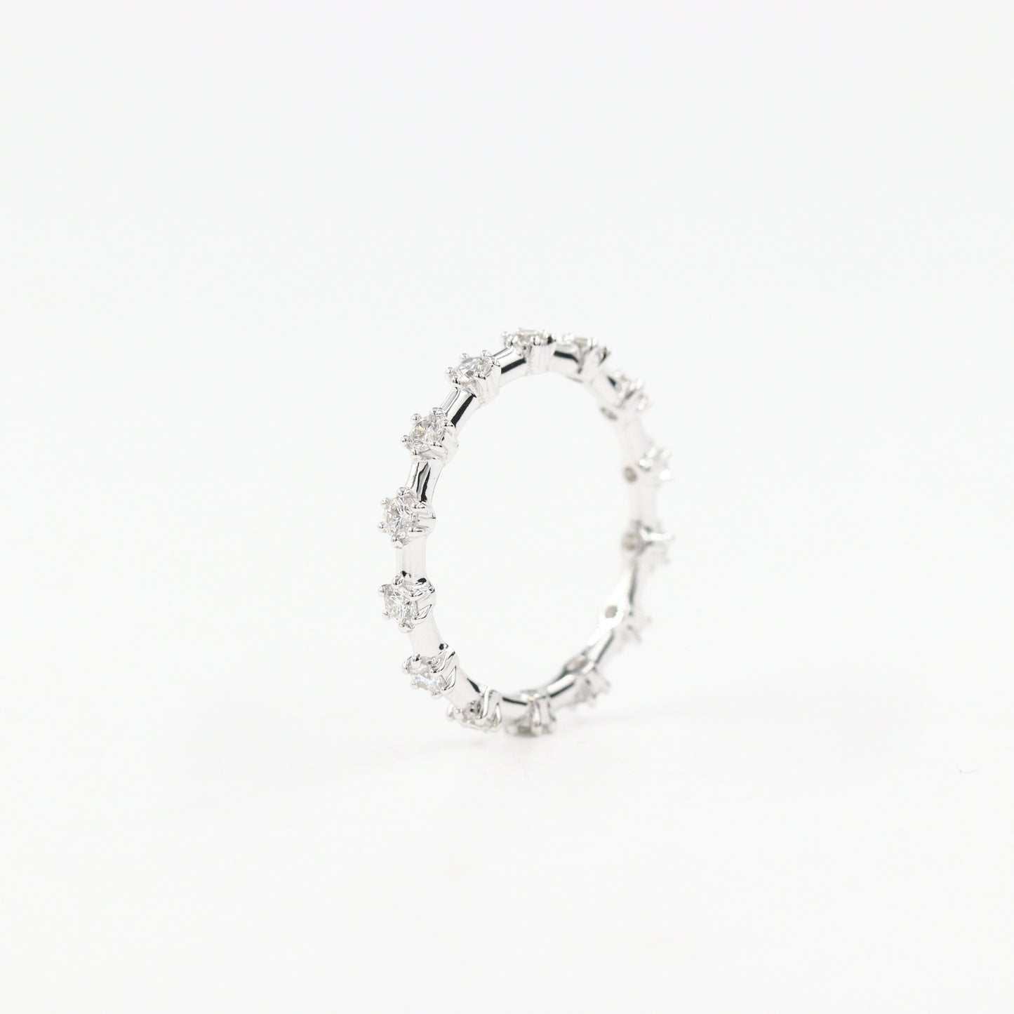 Full Eternity Diamond Wedding Band/Women's Diamond Wedding Band/Natural Diamond Wedding Ring /Full Eternity Band/Anniversary Gift