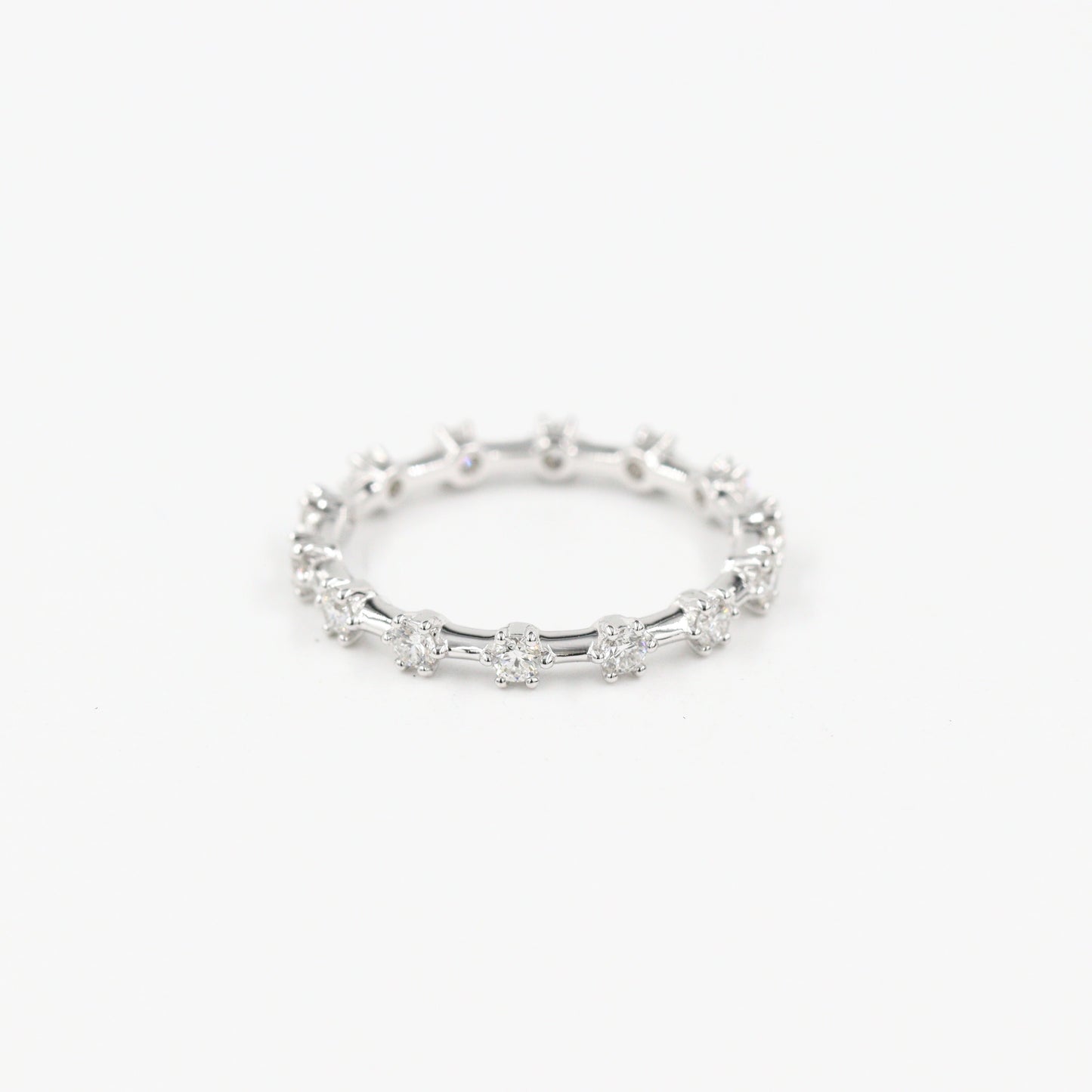 Full Eternity Diamond Wedding Band/Women's Diamond Wedding Band/Natural Diamond Wedding Ring /Full Eternity Band/Anniversary Gift