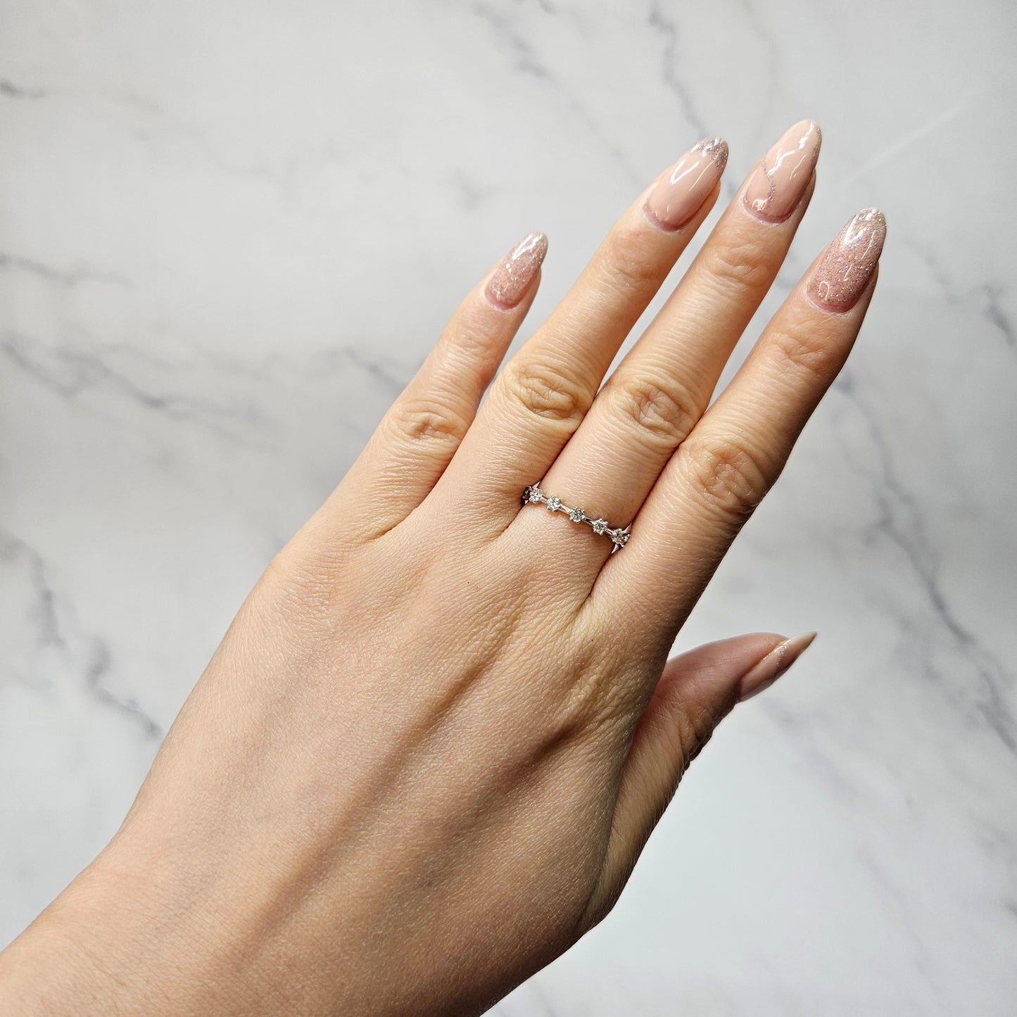 Full Eternity Diamond Wedding Band/Women's Diamond Wedding Band/Natural Diamond Wedding Ring /Full Eternity Band/Anniversary Gift