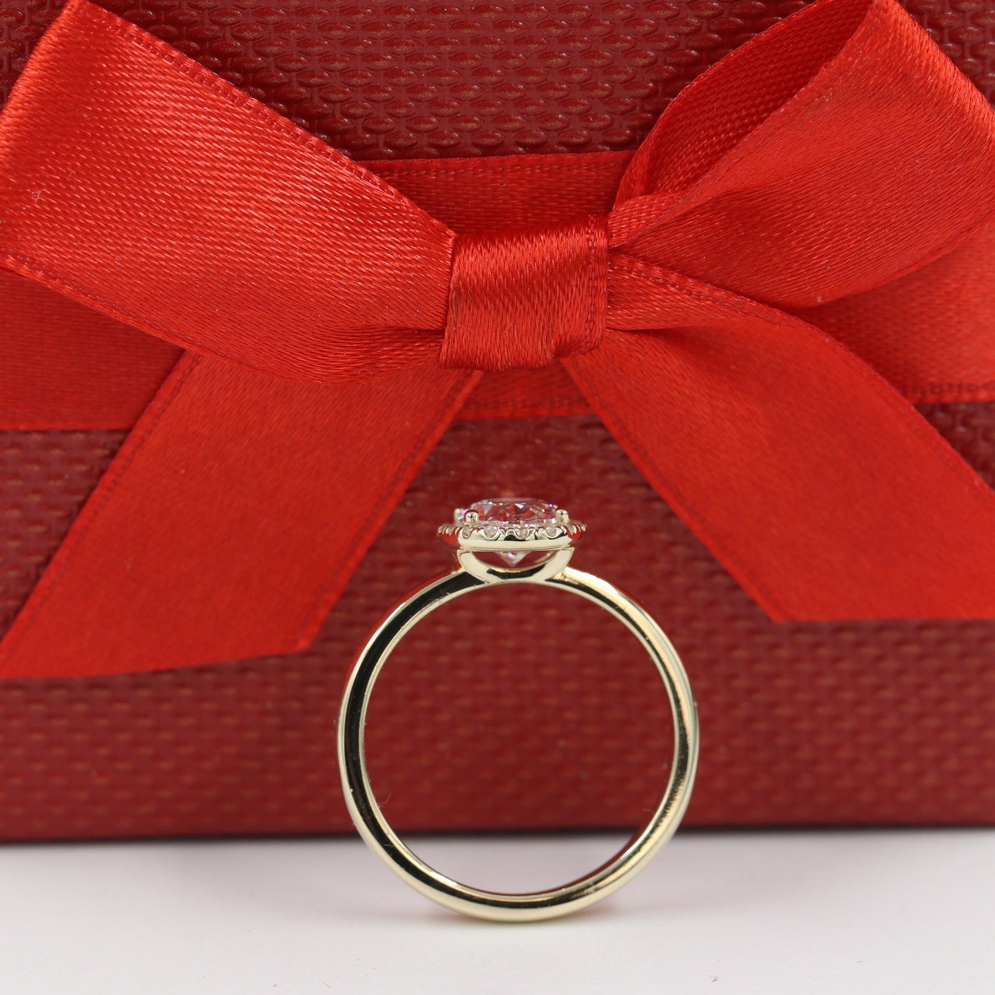 Lab Grown Ova Diamond Halo Ring/1.2ct Lab Grown Diamond Engagement Ring/Classic Oval Halo Ring/ Propose Ring/Anniversary gift