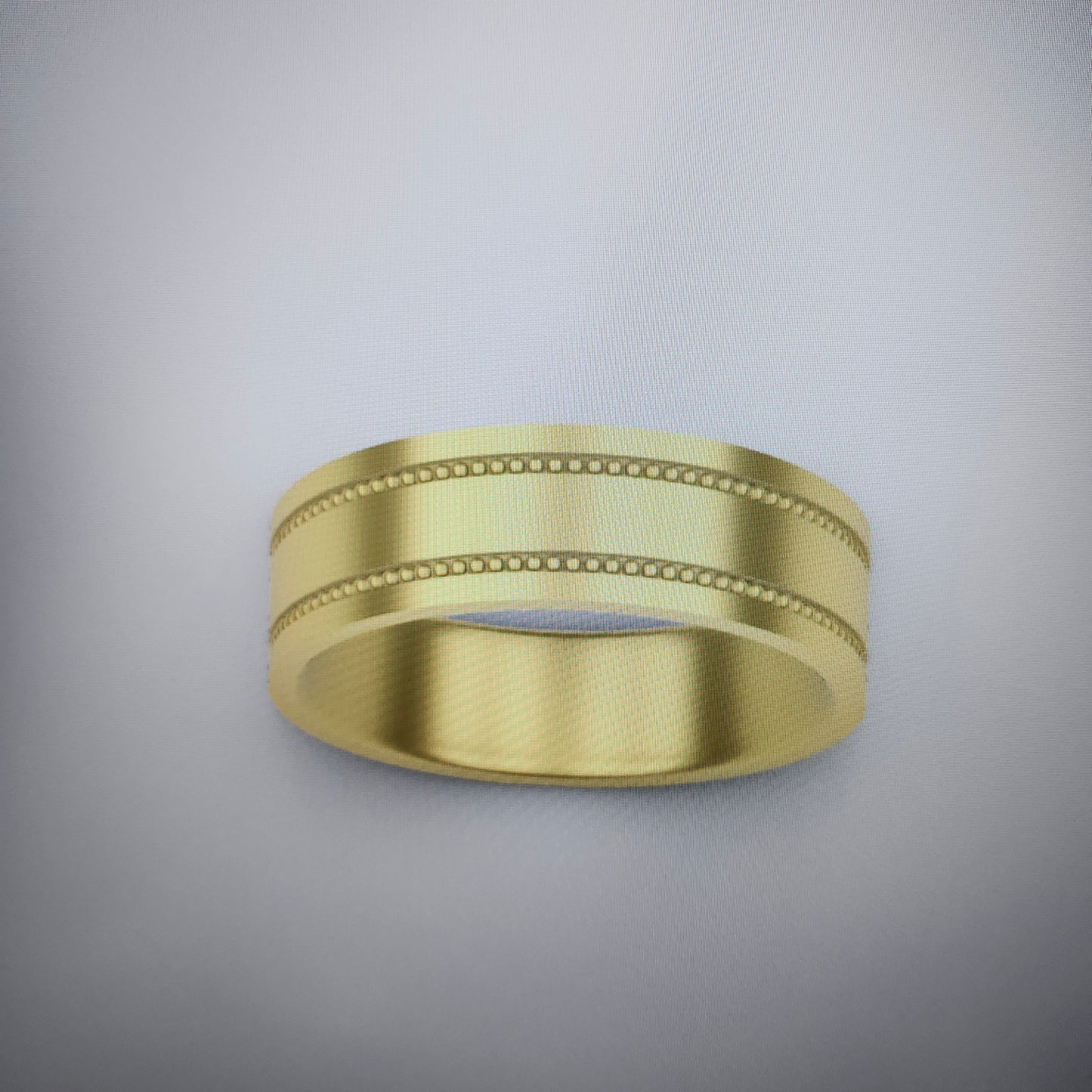 Sean's handmade custom order ( Men Wedding Band )