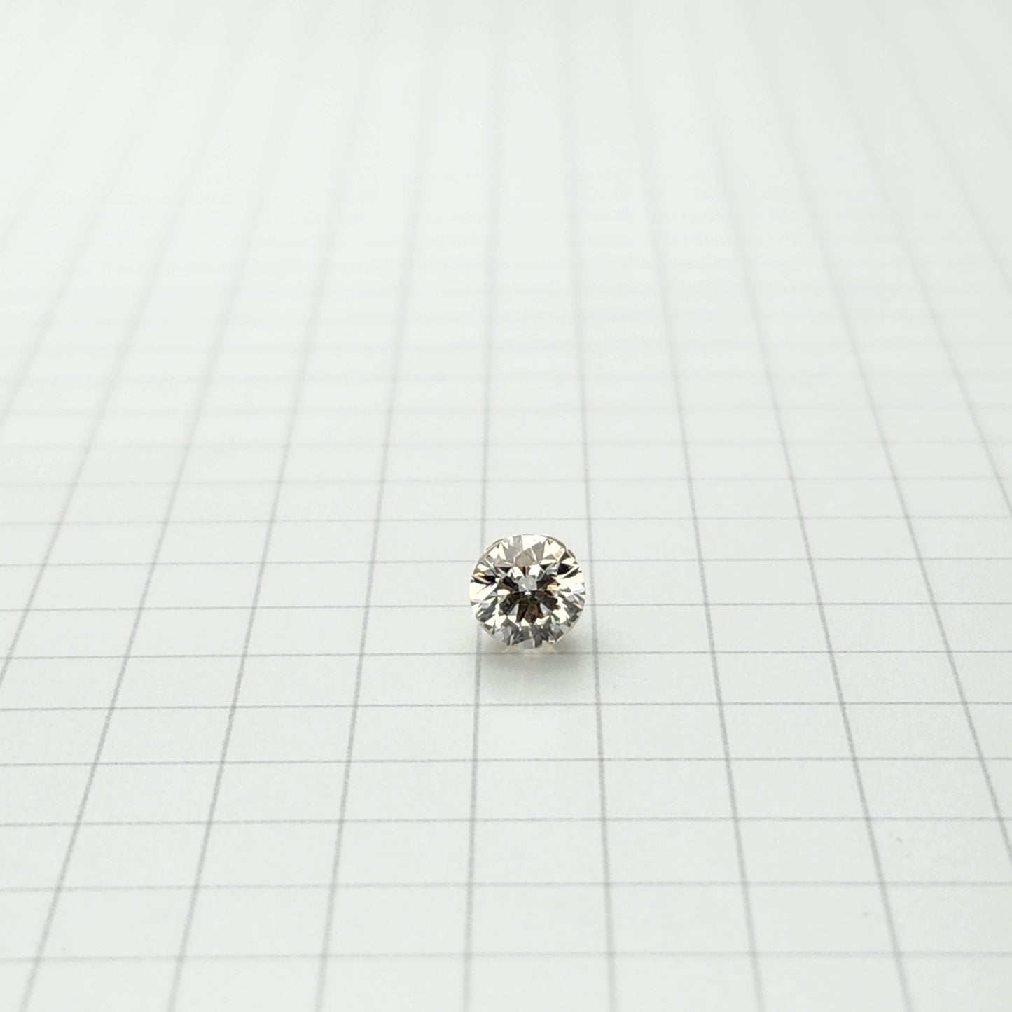 Solitaire Round Diamond Invisible Set Earring/Lab Diamond 0.3ct ~ 1ct Solitaire Single or Pair Earring /Minimalist Earring /Anniversary Gift