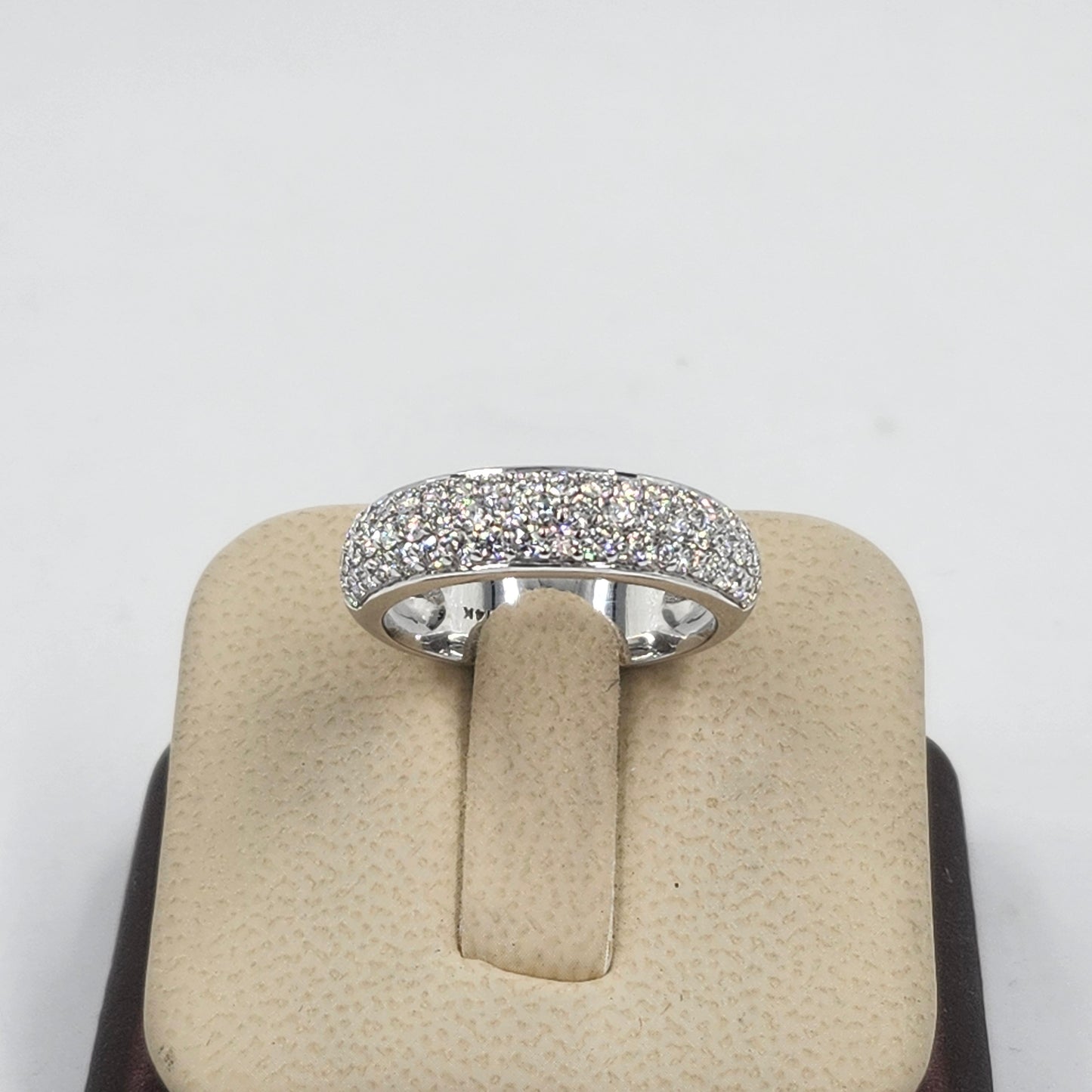 Sean's handmade custom order (  Natural Diamond Wedding Band )