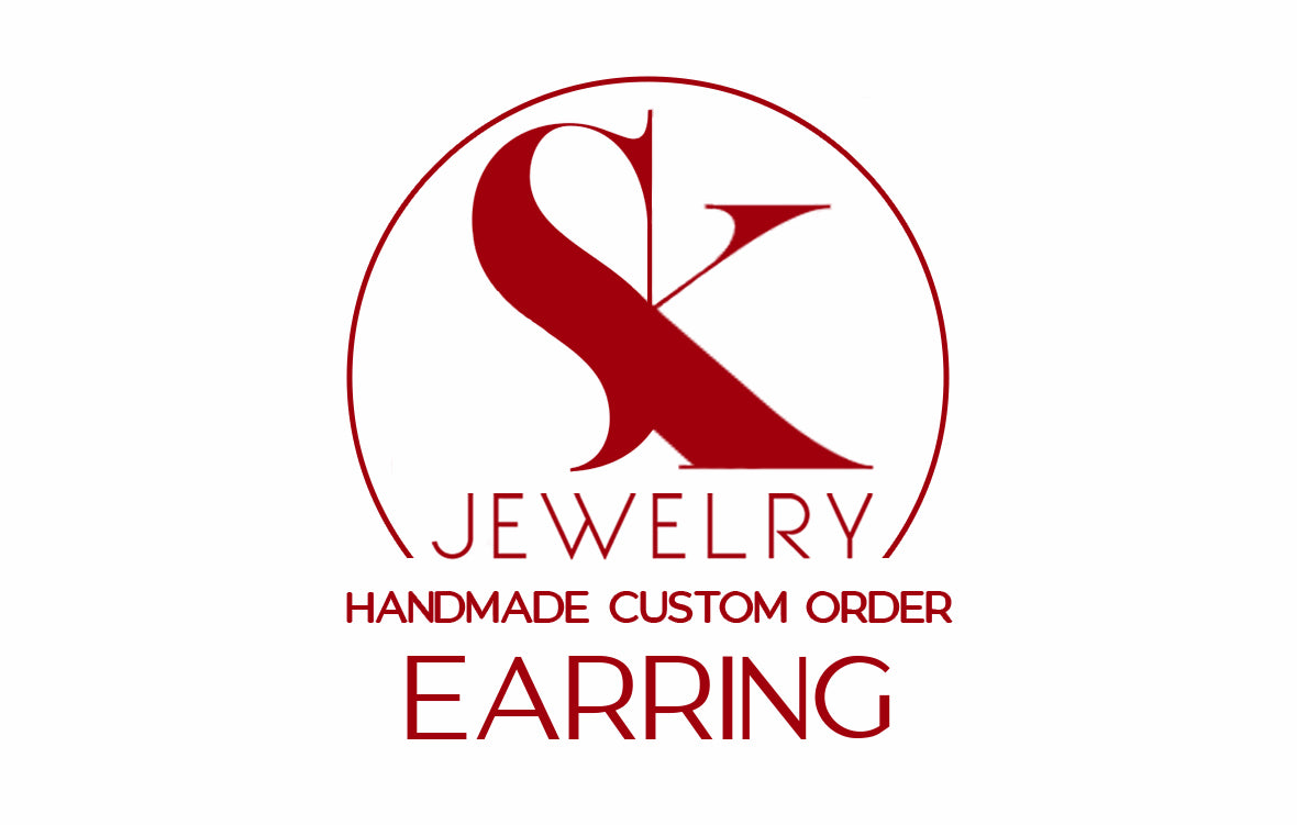 Sean's handmade custom order ( Earrings )