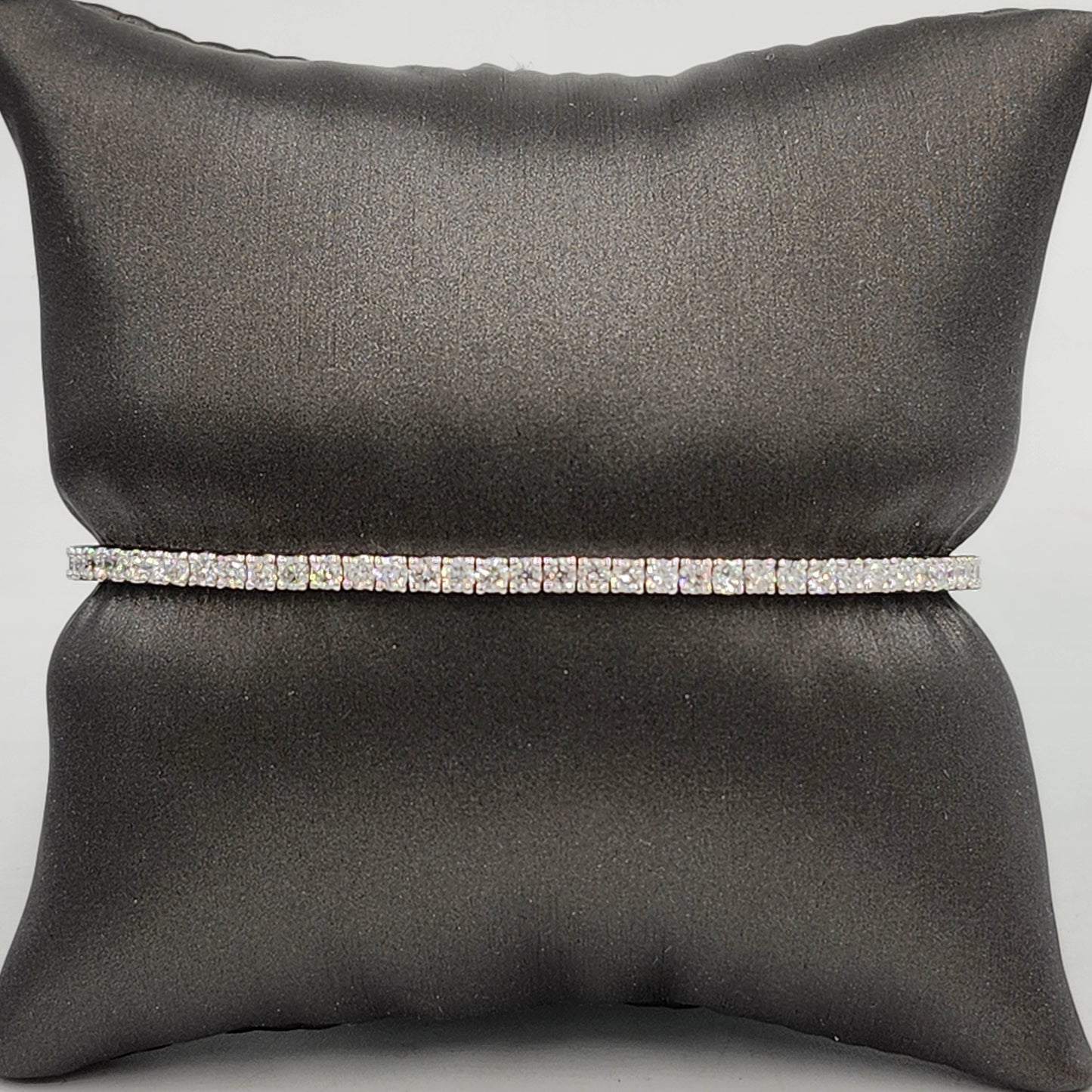 Lab Grown Tennis Bracelet / Eternity Diamond 4 Prong Tennis Bracelet / Diamond Engagement Bracelet/Anniversary gift