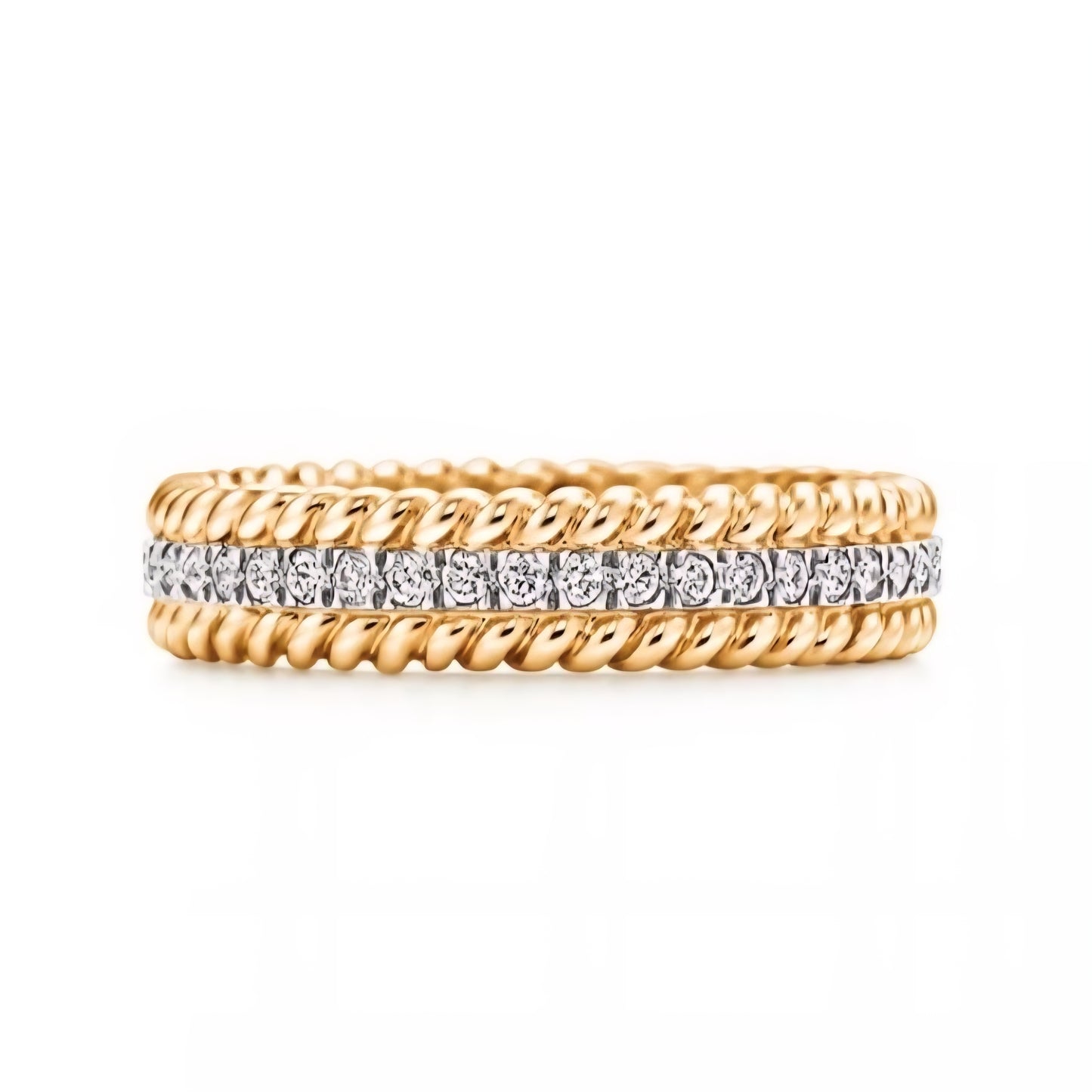 Sean's handmade custom order (Full Eternity Diamond Ring)