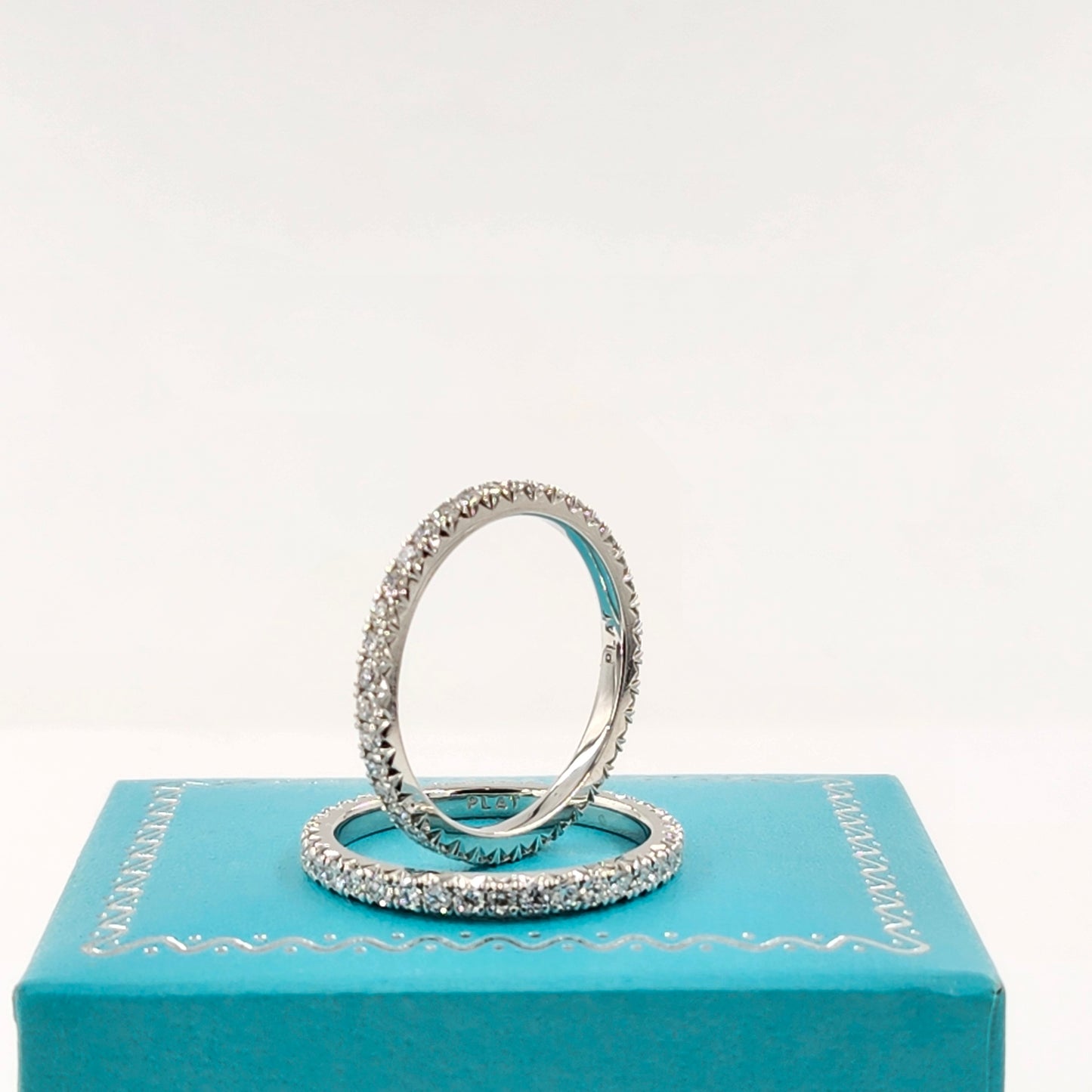 Sean's handmade custom order (Full Eternity Natural Diamond Ring)