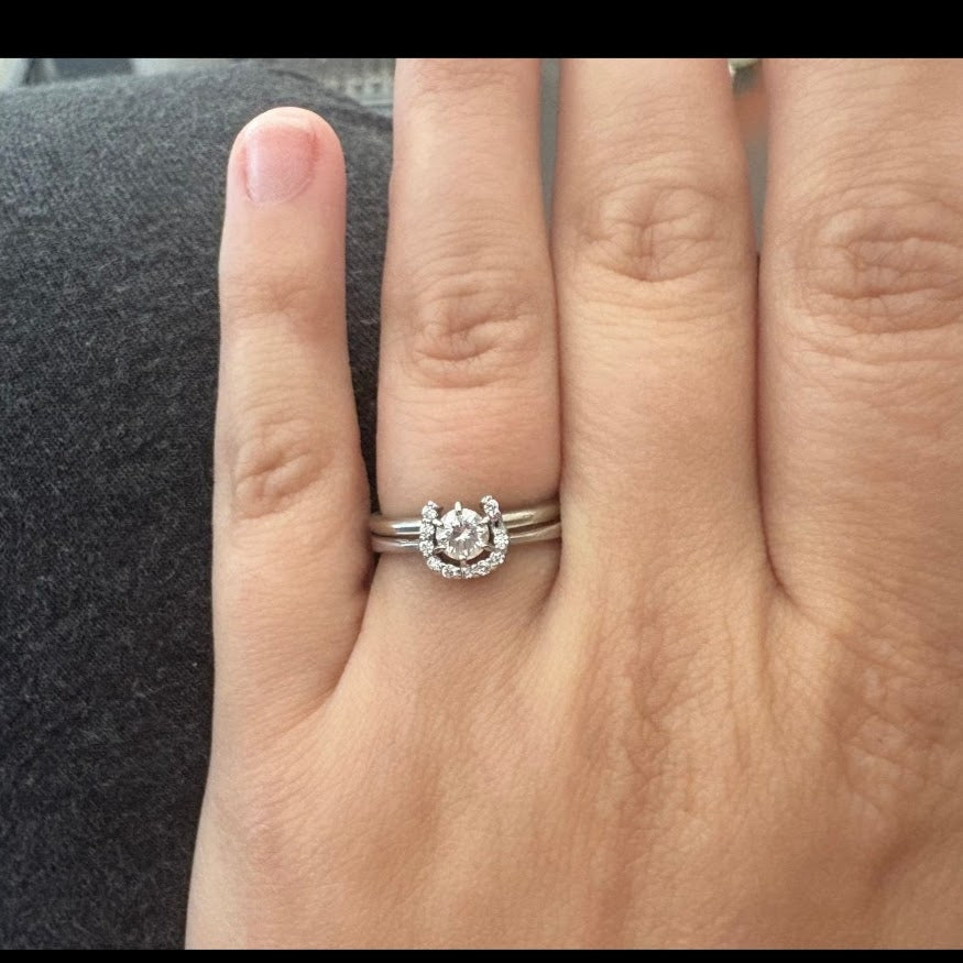 Sean's handmade custom order ( Matching Wedding Band )