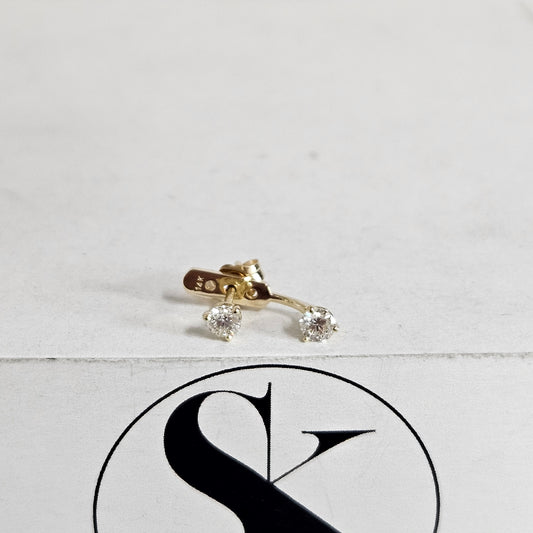 Sean's handmade custom order ( 18K gold Earrings )