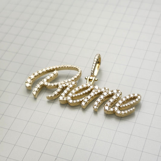 Sean's handmade custom order ( Diamond Pendent )