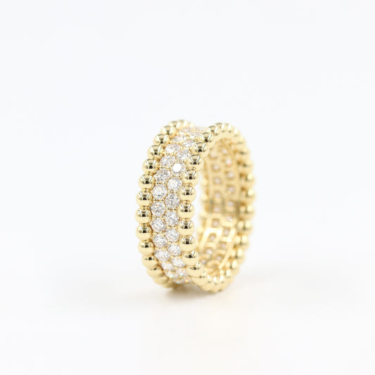 Sean's handmade custom order (Full Eternity Diamond Ring)