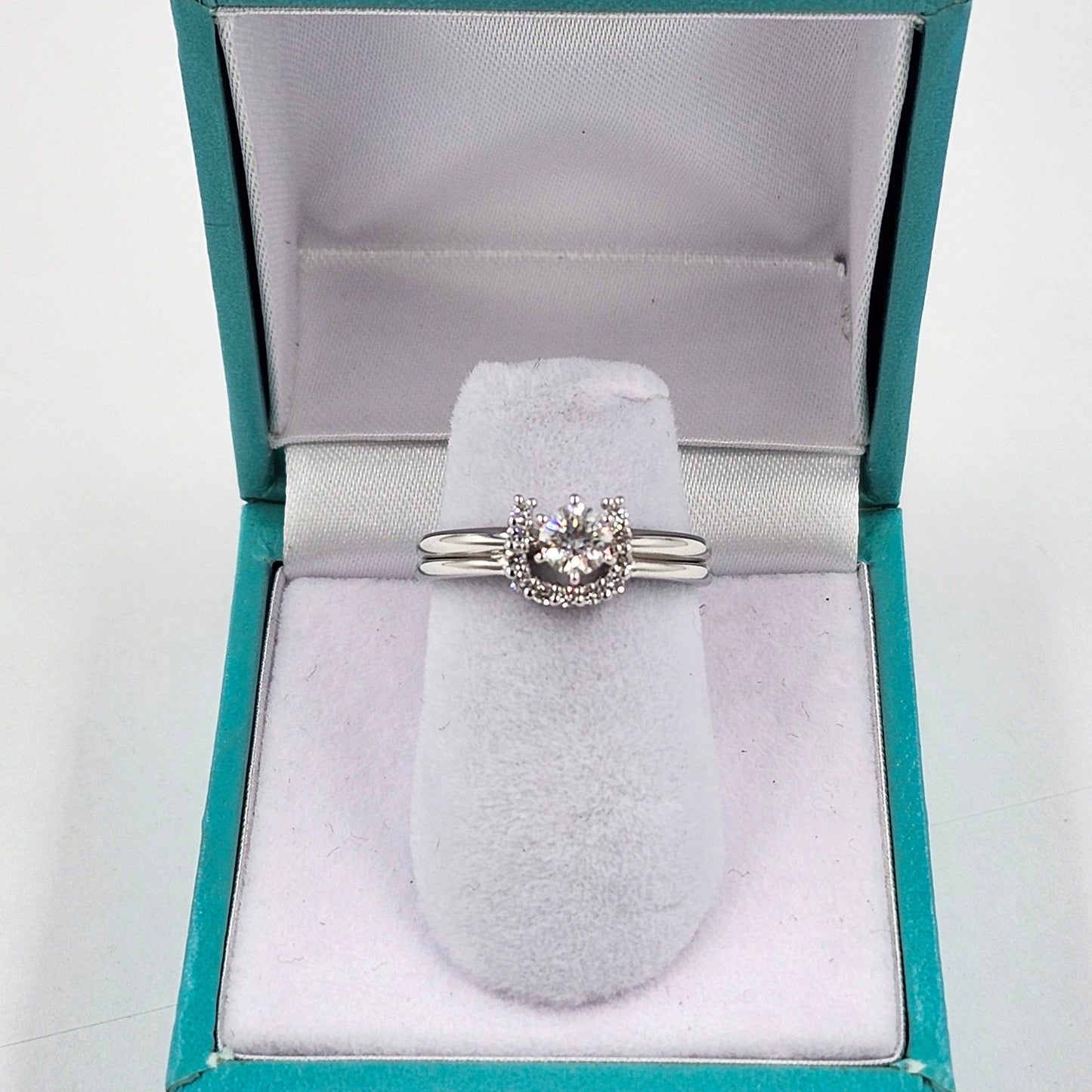 Solitaire Natural Diamond Engagement Ring - 14K Gold Dainty 0.3ct Diamond 6 Prong Ring - Anniversary Ring