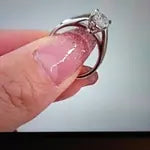 Sean's handmade custom order ( Natural Diamond  Ring )