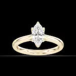 Sean's handmade custom order ( Natural marquise Diamond  Ring )
