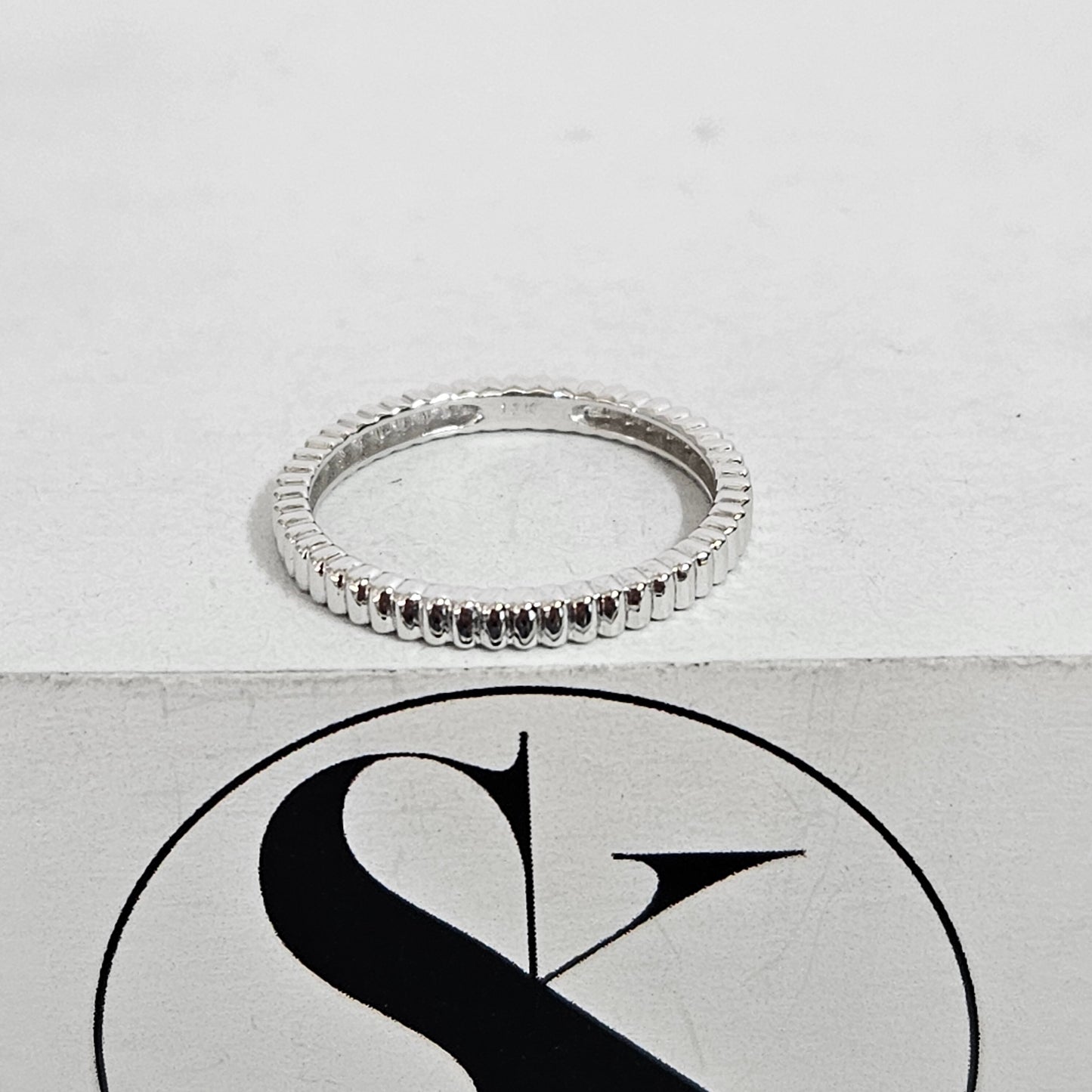 Handmade 14k Gold Band: Simple Stacking Ring (2.1mm)