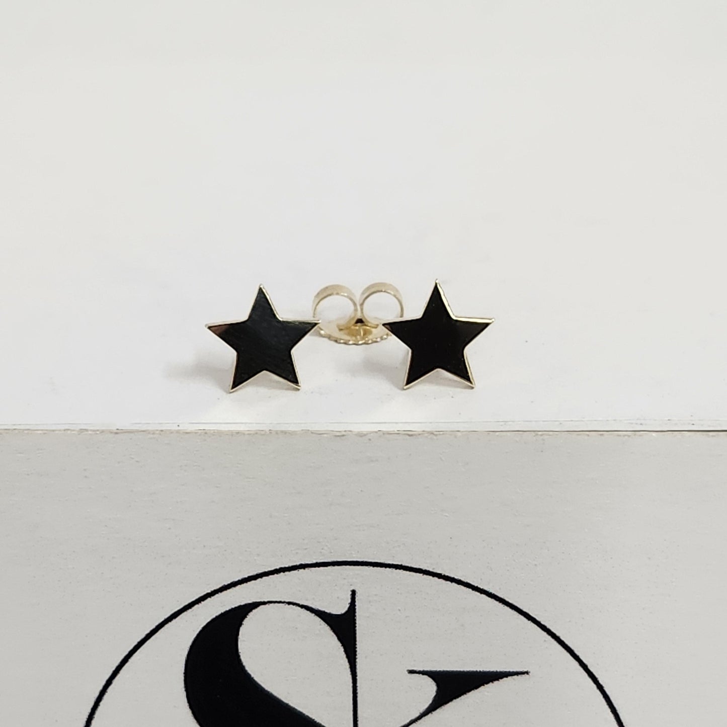 14K Gold  Star Stud Earrings/14K gold Stud Single or Pair Earring/ Gifts for her/ Anniversary gift